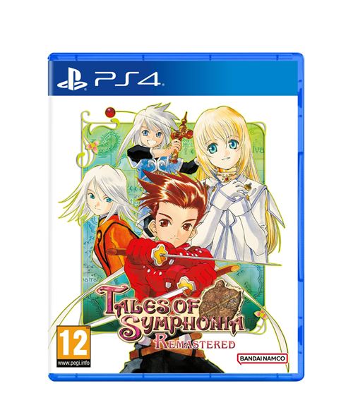 Pochette avant du jeu Tales of Symphonia Remastered Edition de l'Elu PS4