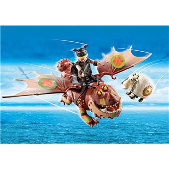 Playmobil DreamWorks Dragons © 70729 Dragon Racing Varek et Bouledogre