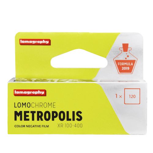 Film négatif 120mm Lomography Lomochrome Metropolis XR 100-400iso