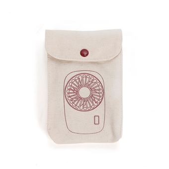 Petit Ventilateur De Voiture USB Portable Rose - Clip Sur Grille D'Aération Avec Réglage De Vitesse