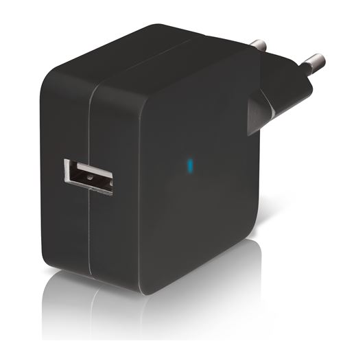 Chargeur secteur USB 2.1A Temium