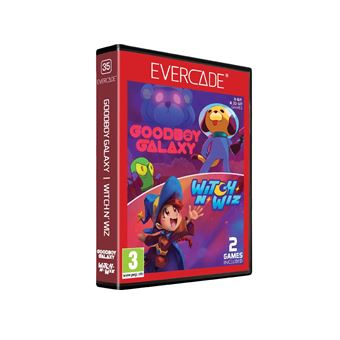 Blaze Evercade Goodboy Galaxy + Witch n' Wiz Cartouche Evercade Numéro 35