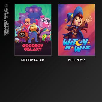 Blaze Evercade Goodboy Galaxy + Witch n' Wiz Cartouche Evercade Numéro 35