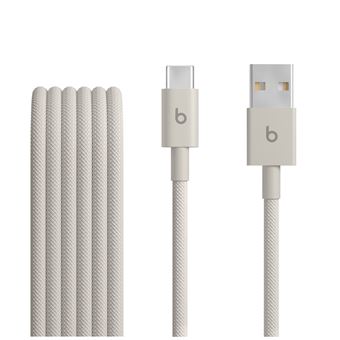 Câble Beats USB-A vers USB-C 1.5 m Gris pour iPhone - 1