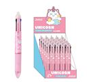 Stylos à bille effaçables Itotal 4 en 1 Licorne