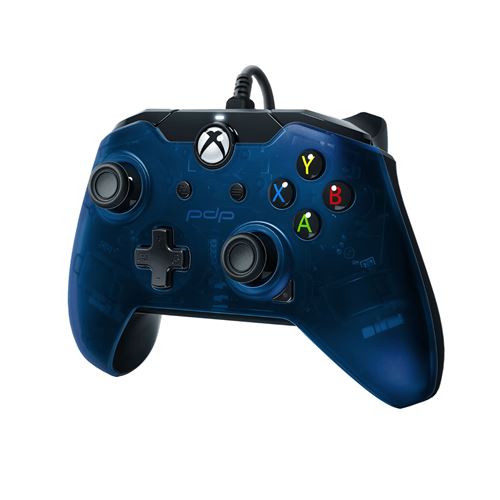 Bedrade controller PDP Night Blue voor PC en Xbox One