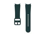 Bracelet en cuir pour montre connectée Samsung Galaxy Watch4 Sport S/M Vert