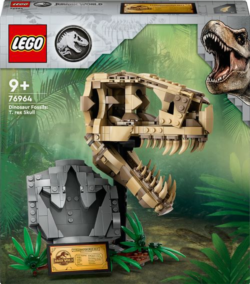 LEGO® Jurassic World 76964 Les fossiles de dinosaures : le crâne du T. Rex