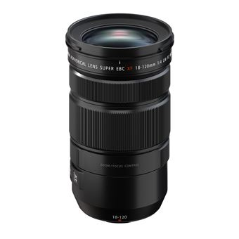 Objectif hybride Fujifilm XF 18-120mm f/4 LM PZ WR Noir