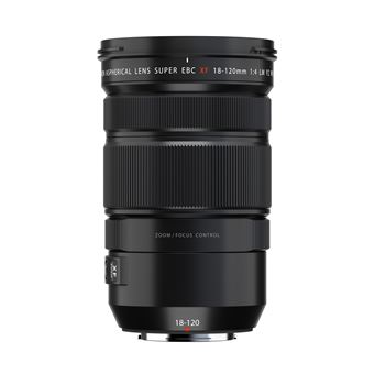 Objectif hybride Fujifilm XF 18-120mm f/4 LM PZ WR Noir