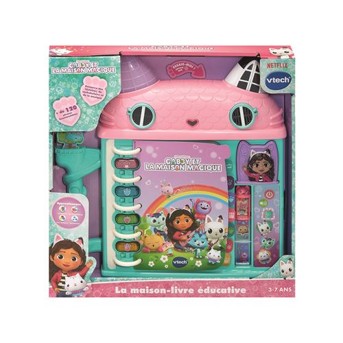 Livre Interactif Vtech 80-582705 – Gabby et la Maison Magique Éducative
