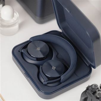 Casque circum-aural sans fil Bang & Olufsen Beoplay H95 Bluetooth à réduction du bruit Bleu marine