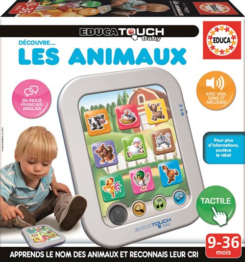 EDUCA TOUCH BABY DECOUVRE LES ANIMAUX