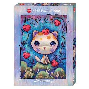 Puzzle 1000 pièces Heye Strawberry Kitty