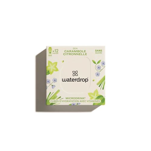 Pack de 12 portions Waterdrop MicroDrink Zen MD72-ZE-FR-1 Jaune