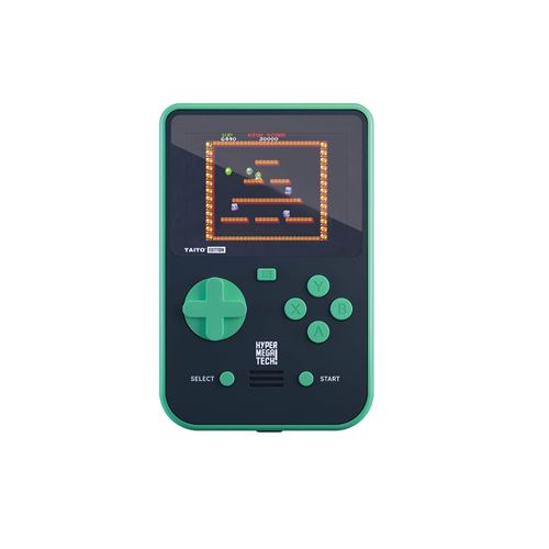 Just For Games Noir, Vert Et Blanc Console Rétrogaming Taito Edition Super Pocket