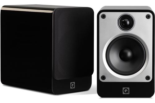 Q Acoustics Concept 20 - Luidsprekers - boekenplank - 2-weg - glanzend zwart