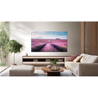 TV QLED TCL 65P79K 164 Cm (65") 4K UHD - Aluminium Brossé, Google TV, Dolby Atmos, HDMI 2.1, 120 Hz