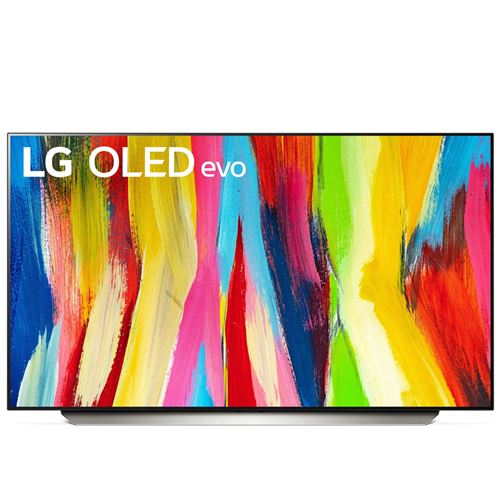 TV LG OLED48C2 4K UHD 48 Smart TV 2022 Blanc Gris