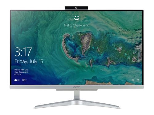 Acer Aspire C24-865 - Alles-in-één - 1 x Core i3 8130U / 2.2 GHz - RAM 4 GB - SSD 128 GB, HDD 1 TB - UHD Graphics 620 - GigE - WLAN: 802.11a/b/g/n/ac, Bluetooth 4.2 - Win 10 Home 64 bits - monitor: LED 23.8 1920 x 1080 (Full HD)