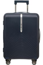 Valise extensible Samsonite Hi-Fi Spinner 55 cm Bleu Foncé