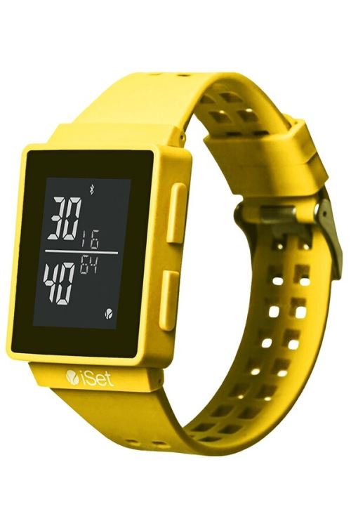 Montre connectée ISetWatch Tennis Jaune