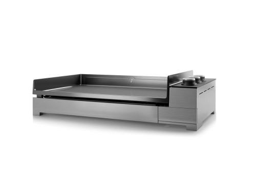 Plancha à gaz Forge Adour Premium G 75 I 6600 W Argent État correct - Forge Adour reconditionné disponible sur Fnac