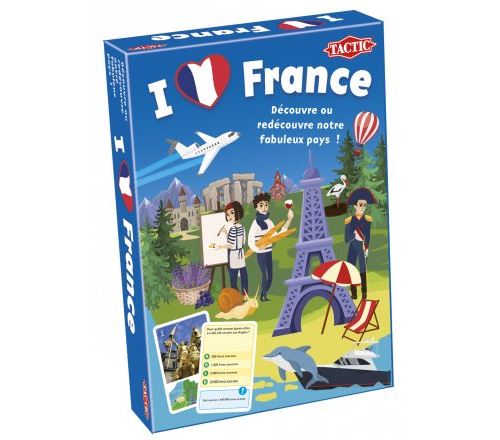 Jeu découverte Tactic I love France