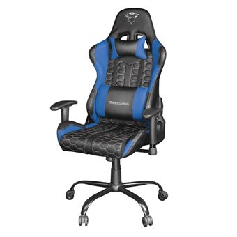 Siège Gaming Trust Resto GXT 708B Noir et Bleu