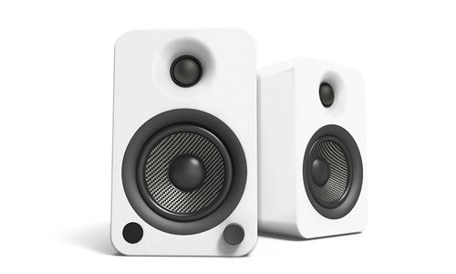 Enceintes actives Hifi Bluetooth Kanto YU4 Blanc mat Vendues par paire