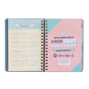 Agenda civil classique Mr. Wonderful 2021 Journalier On va faire de grandes choses