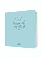 Agenda scolaire semainier Oberthur PEFC S/S 16 x 16 cm Camelia Lagon