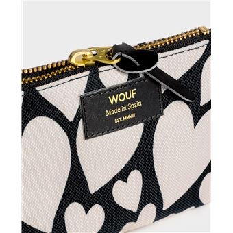 Trousse à maquillage Wouf Black Love Small Pouch