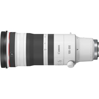 Objectif hybride Canon RF 100-300mm f/2.8 L IS USM blanc