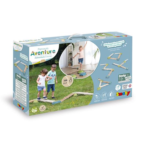 Jeu de plein air Smoby Life Parcours Aventure