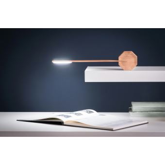 Lampe de bureau Gingko Octogone Erable