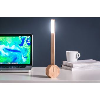 Lampe de bureau Gingko Octogone Erable