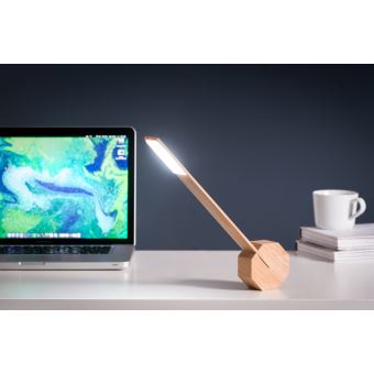 Lampe de bureau Gingko Octogone Erable