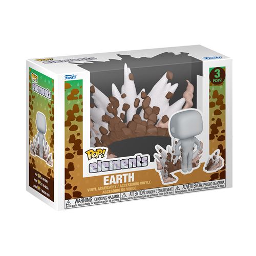 Figurine Funko Pop Elements Fire Earth - vue 1