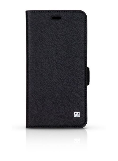 Etui folio en cuir Ibroz Noir pour Asus Zenfone 4 Max Plus et Pro ZC554KL 5.5