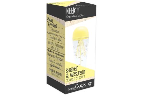 Shaker et Mesureur Scrapcooking Need'it