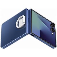 Coque avec anneau selfie Transparent pour Samsung Galaxy Z Flip 7