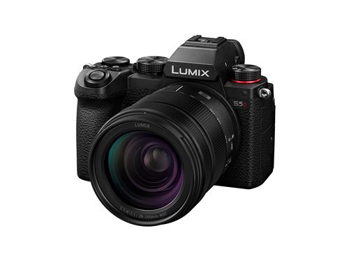 Appareil photo Hybride Plein Format Panasonic Lumix S5D Noir + optique 28-200