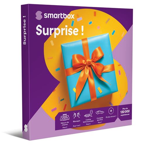 Coffret cadeau SmartBox Surprise !