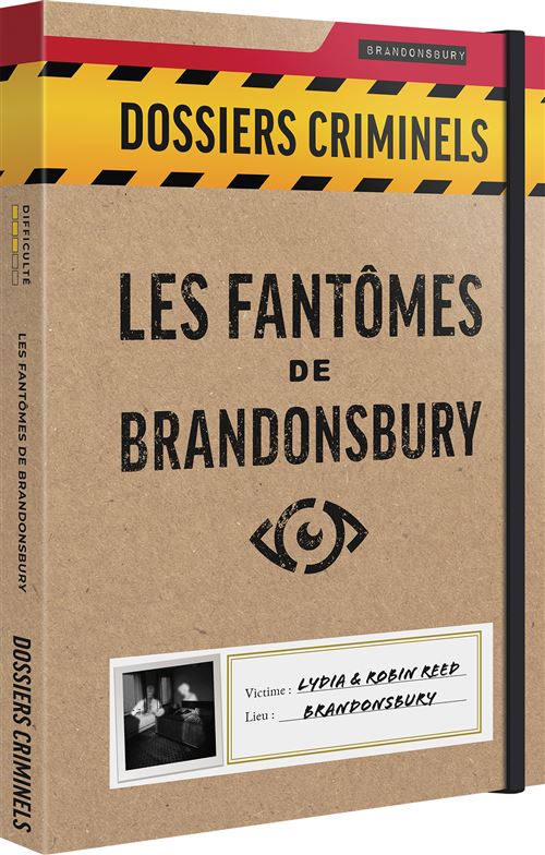 Jeu D'Enquête Asmodee Dossiers Criminels Les Fantômes De Brandonsbury