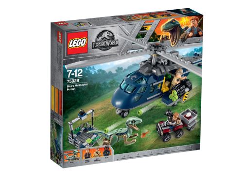 Lego® Jurassic World™ 75928 La Poursuite En Hélicoptère De Blue