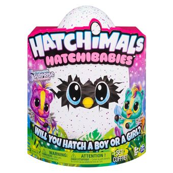 hatchimals peluche interactive