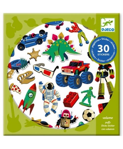 STICKERS RÉTRO TOYS