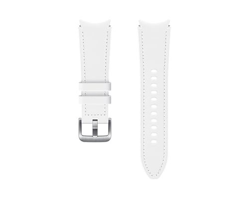 Samsung ET-SHR88 - Bracelet pour montre intelligente - Small/Medium - blanc - pour Galaxy Watch4 (40 mm), Watch4 Classic