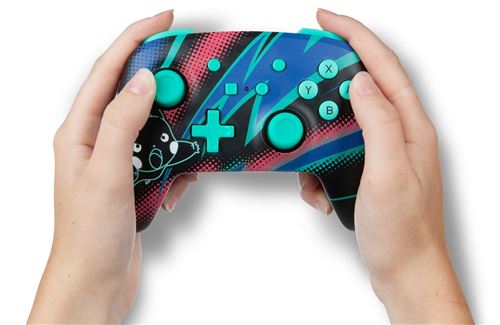 Manette sans fil améliorée pour Nintendo Switch Acco Edition Pikachu Paint  - Manette à la Fnac